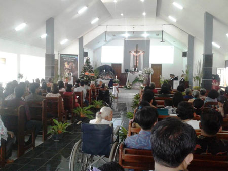 Natal Tahun 2019 DI Bantul Berlangsung Hikmat dan Lancar 