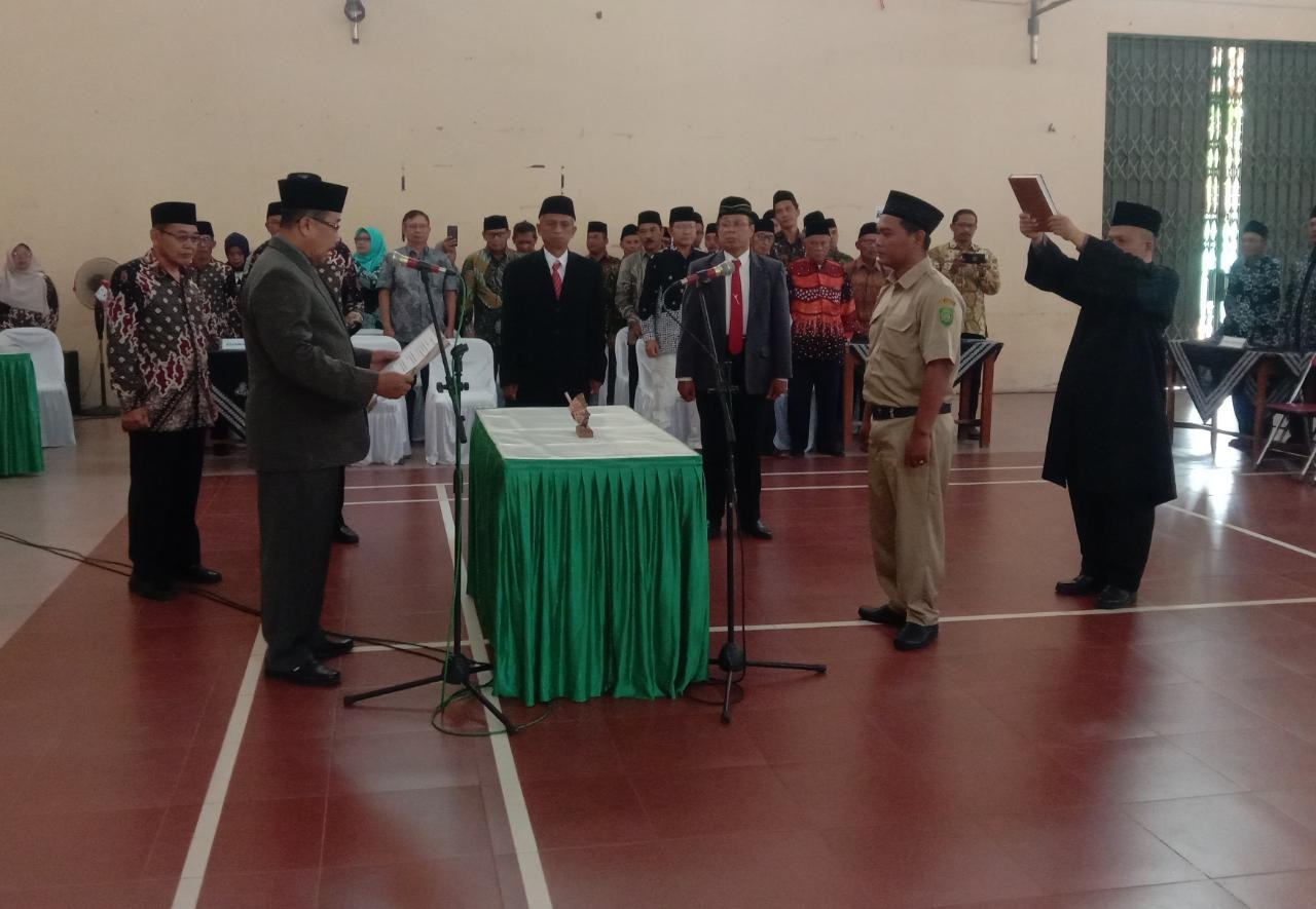 Lurah Argodadi Sedayu Bantul Lantik Dukuh Bakal Dukuh