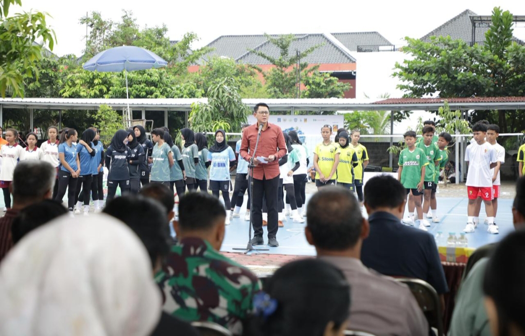 Kejuaraan Sepak Takraw Resmi Dibuka Wabup Sleman Momentum Jaring Atlet Muda Berbakat
