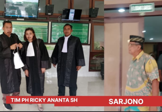 Tutup Tahun 2025 Sidang Tipikor JPU Tuntut Terdakwa Sarjono Tegaltirto 6,6 Tahun’ PH Dr.Ricky Ananta SH ‘Kami Akan Laporkan ke Jamwas dan Kejagung 