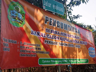 Pilkades Serut Gunungkidul  2019  Calon Kadesnya 4 Orang ? 