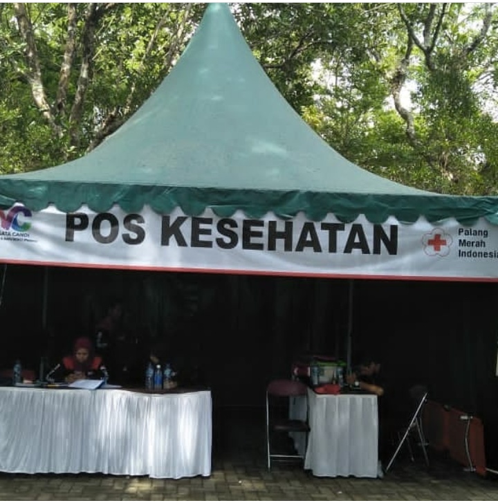 Sambut Libur Sekolah - Natura, PMI Magelang Buka Poskes di TWC Borobudur
