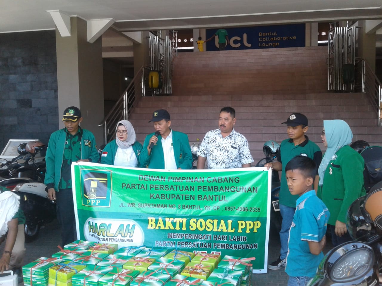 PERINGATI HUT KE 47, PPP BAKSOS PDI PERJUANGAN RESEPSI