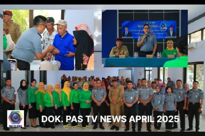 Menyambut HBP ke-61, Lapas Banyuwangi Nyata Tunjukan Kepedulian Sosial Di Kecamatan Giri 