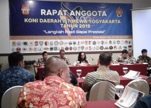 KONI DIY Targetkan 150 Altet Lolos PON XX Papua Pada Tahun 2020