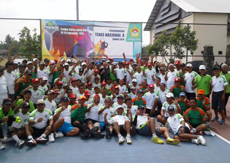 Promosikan Petensi DIY Gelar Tenis Nasional X 2019 