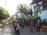Naga Hijau keliling kampung hibur…