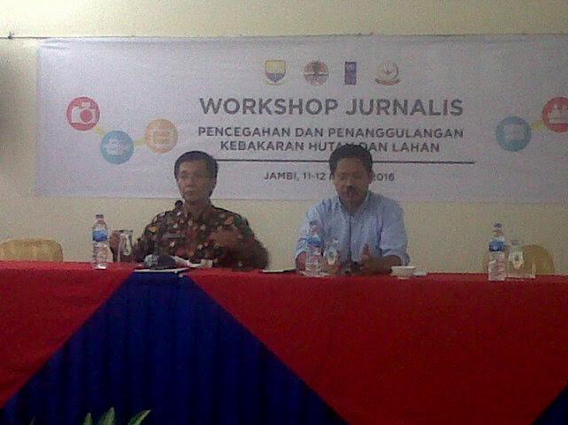 UNDP, Dan Dinas Kehutanan Adakan Workshop Bersama Jurnalis