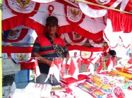 Jelang Hut Kemerdekaan RI 71 Penjual…