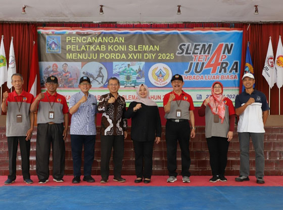KONI Sleman Canangkan PUSLATKAB Tahun 2024 ‘Pertahankan Prestasi di Ajang Porda 2025