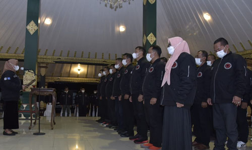 Pengukuhan Pengurus Paguyuban Lurah Manikmaya 2022 Di Gadang Bisa Meningkatkan SDM dan Kerjasama  Antara Lurah se Kabupaten Sleman