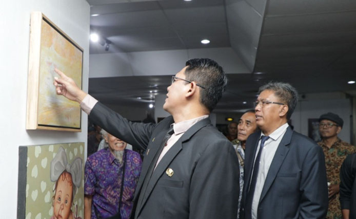 PAMERAN SENI RUPA JANUR KUNING PERINGATI SERANGAN UMUM 1 