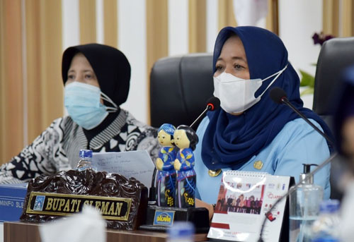 Peringatan HARGANAS KE-28 Tahun 2021 Sleman Secara Vitual
