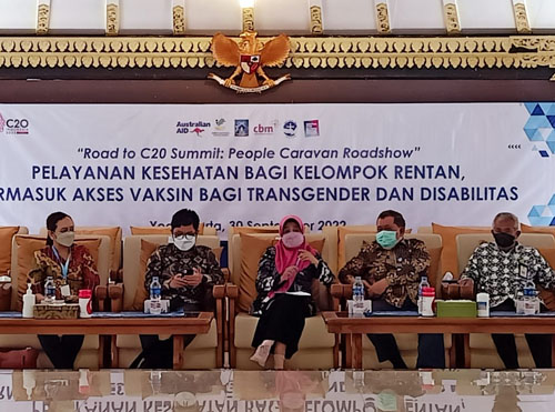 C20 Summit Utamakan Pelayanan Kesehatan Untuk Masyarakat Renta, Difabel - Transgender