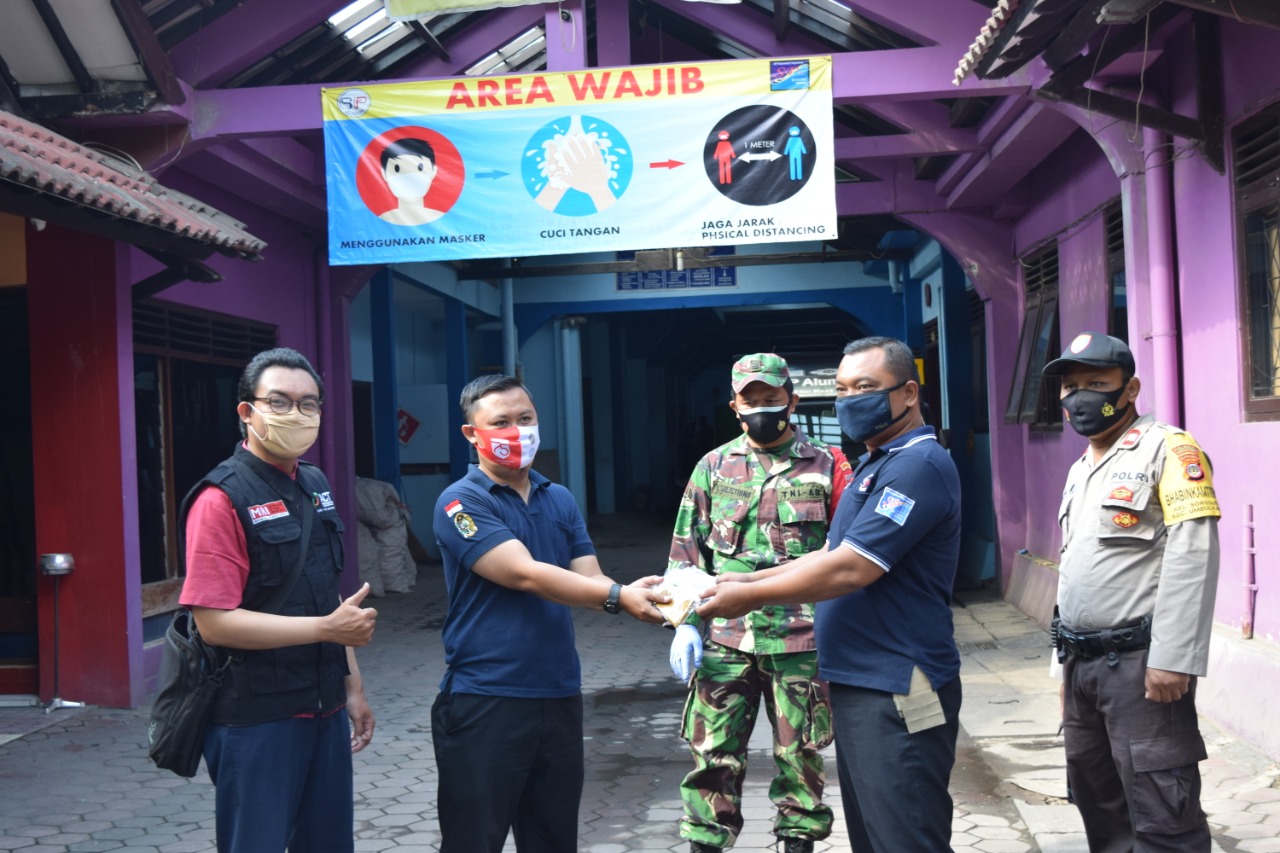 Perangkat Kelurahan Sorosutan Kota Yogyakarta Gelar Sidak Protokol Covid-19