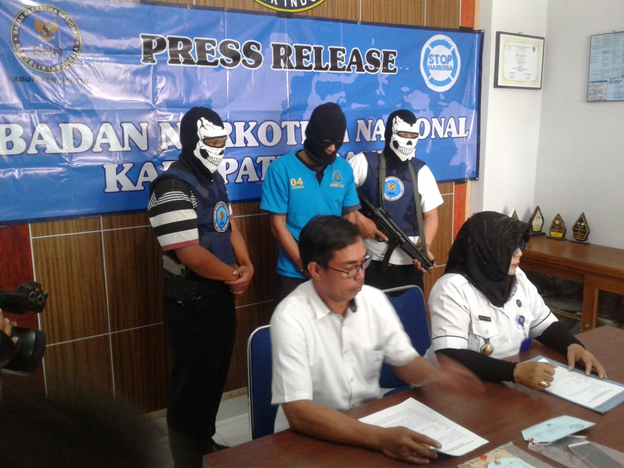Badan Nasional Narkotika Kabupaten Bantul  Gulung  Sindikat  Narkoba