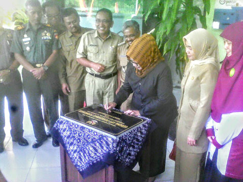 Bupati Gunungkidul Resmikan Puskesmas Baru Purwosari.