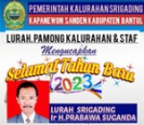 Lurah Srigading Sanden Bantul Ir.…
