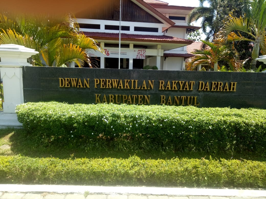 KALANGAN DPRD BANTUL NYATAKAN PADAT KARYA  DIPERLUKAN  BERKELANJUTAN