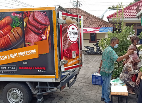 Bazar daging sapi harga murah kualitas terjamin dimana Itu ? 