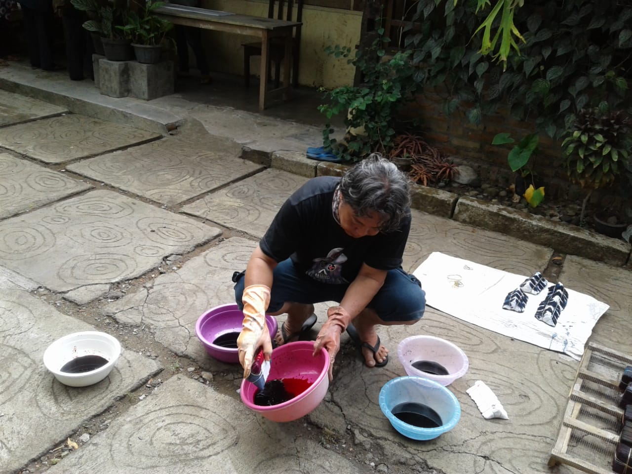 Batik  ‘Shibori’  Piyungan Akses Pasar Hingga Ke Mancanegara