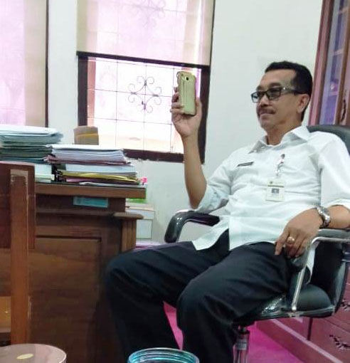 Bagian Humas Pemkab Magelang Kebagian Mahasiswa Magang