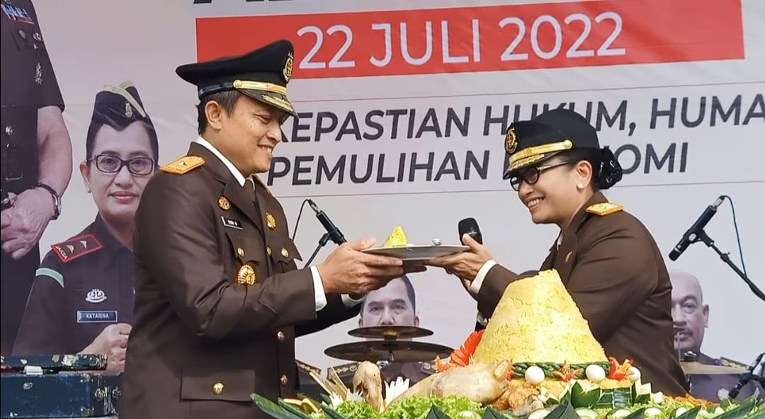 Kejati DIY Gelar Upacara Peringati Hari Bhakti Adhyaksa Ke- 62 Tahun