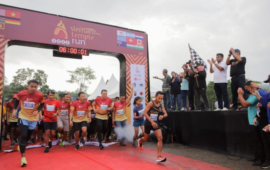 Event Temple Run 2022 Diikuti 659 Peserta dari 18 Negara 