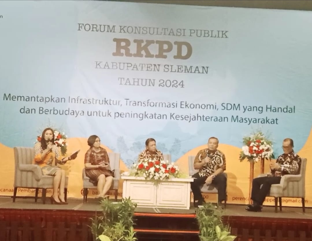FORUM KONSULTASI PUBLIK RKPD SLEMAN JARING ASPIRASI PEMANGKU KEPENTINGAN 