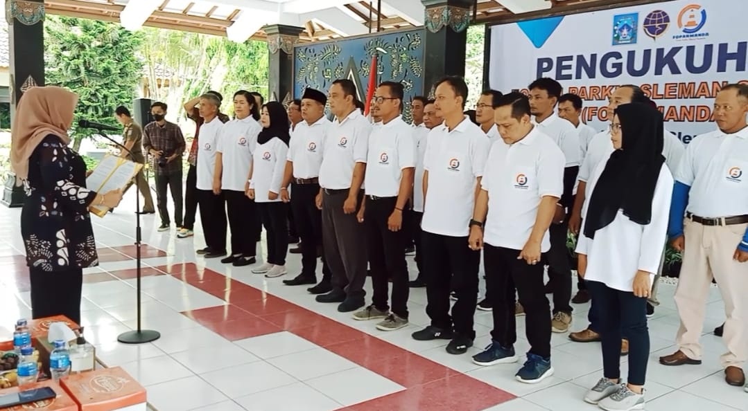 40 PENGURUS  FORUM PARKIR SLEMAN SEMBADA DIKUKUHKAN