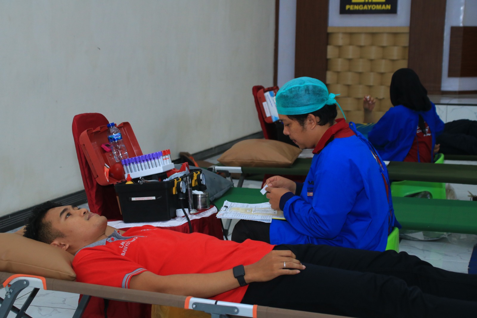 Wujud kepedulian Lapas ini gelar donor darah 