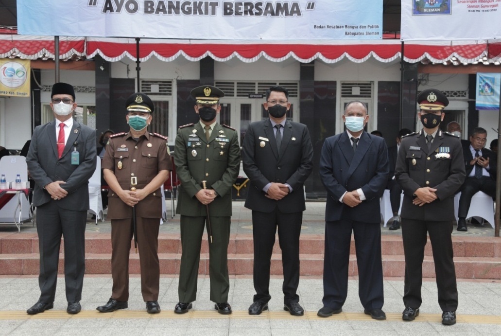  HARKITNAS 20 MEI 2022 PEMDA SLEMAN GELAR UPACARA BENDERA GUMREGAH 