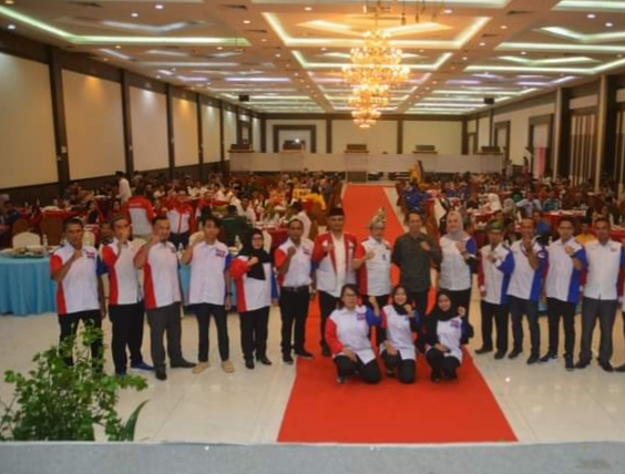 Persatuan wartawan media online indonesia pwmoi kepri dikukuhkan