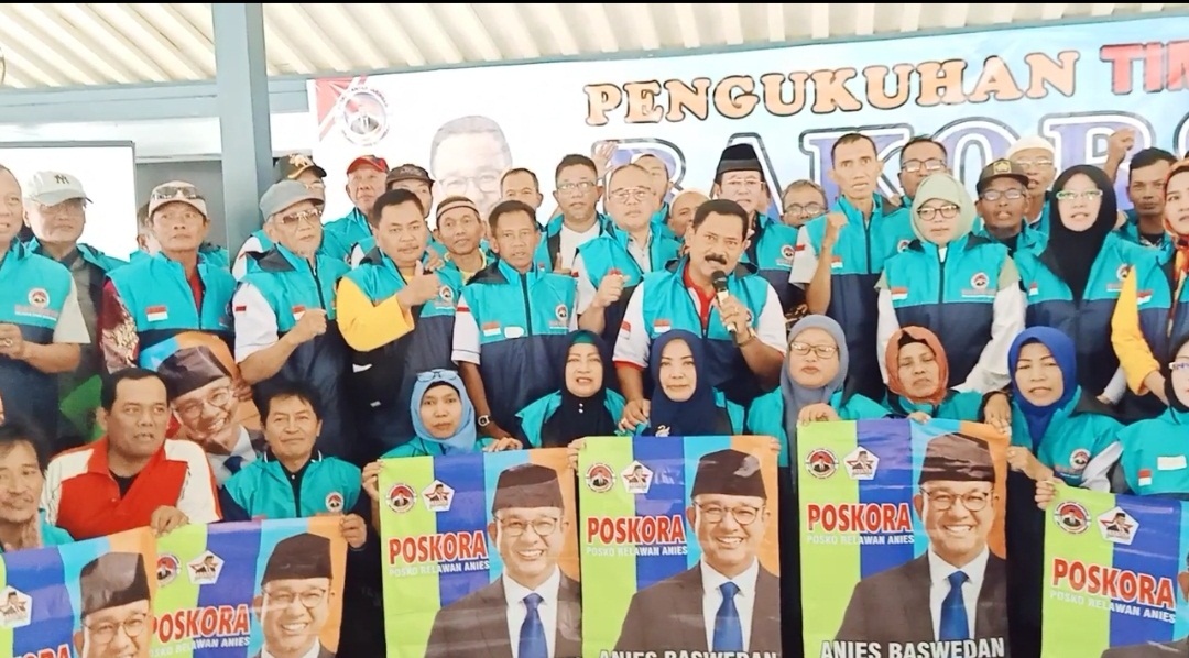 Tim 100 BAKORSI DIY AJANG RELAWAN PENGGERAK BACAPRES ANIES BASWEDAN