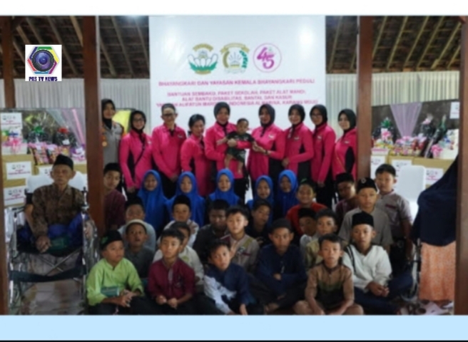 Yayasan Kemala Bhayangkari Gelar Bakti Sosial Bentuk Kepedulian Pada Masyarakat