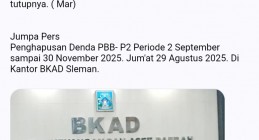 Pemda Sleman Pastikan TH 2025 Tidak…