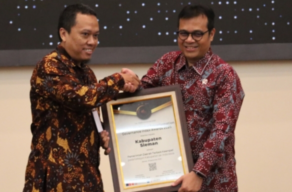 Sleman Raih Penghargaan Nasional Tata Kelola Transformasi Digital