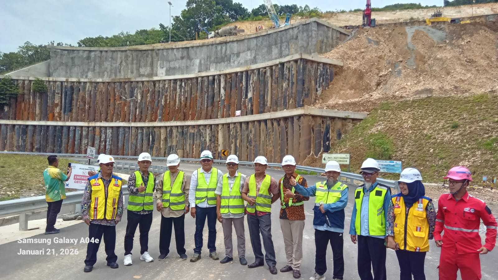 Jalan Baru JJLS Kelok 23 Kretek Bantul Januari 2026 Disambangi Sejumlah Dewan DIY 
