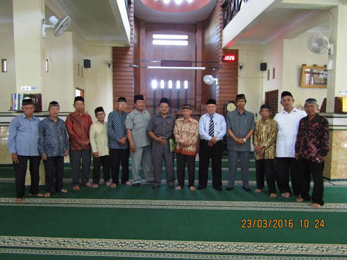 LOMBA MANAJEMEN MASJID TAHUN 2016 SE- KEC. DEPOK DINILAI TIM  DEWAN MASJID INDONESIA 