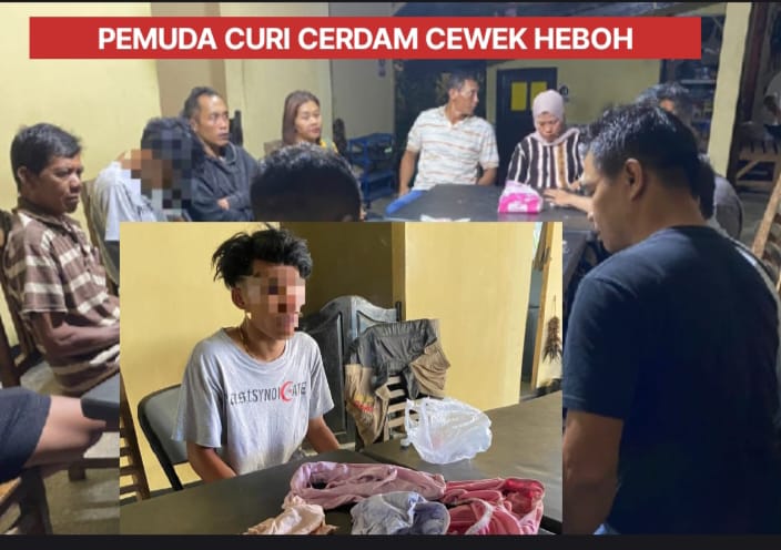 Ngisin Isine Cah ‘Pemuda Warga Terong Ini ‘Mencuri Cawet Cewek Terekam CCTV Akhirnya Ketangkep ‘Kapokmu Kapan ? 
