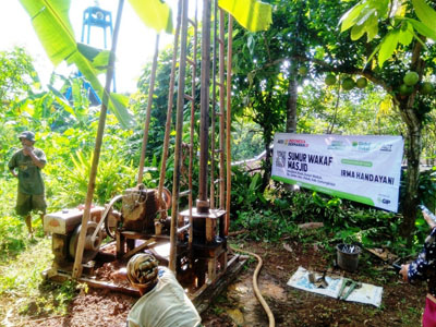 Padukuhan Waduk Patuk Gunungkidul Kini Miliki Sumur Bor Kemarau Tak Kesulitan Air Bersih