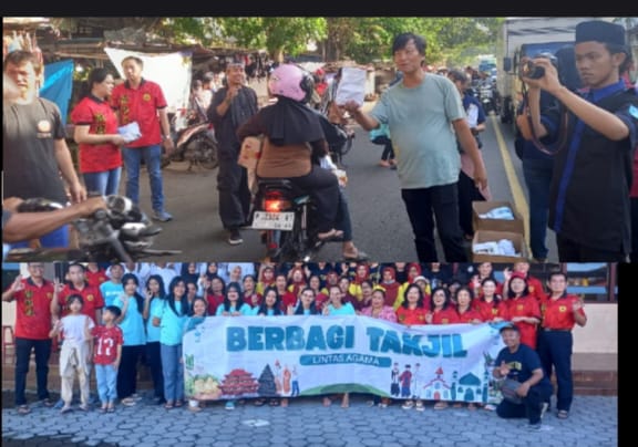 4500 Takjil Habis dalam 30 Menit, Lintas Iman Di Banyuwangi Jaga Kesucian Ramadhan