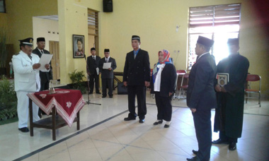 Sarjoko Lantik  Deni Dwi Sebagai Kasi Pelayanan Desa Baturetno Banguntapan