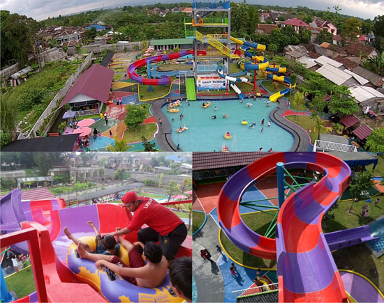Bermain Bersama Keluarga di Galaxy Waterpark