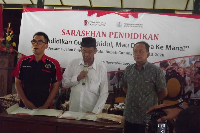 Apa Komitmen cabup-cawabup, Benyamin, Jangkung, dan Subardi - Wahyu dalam dunia pendidikan yang akan datang 