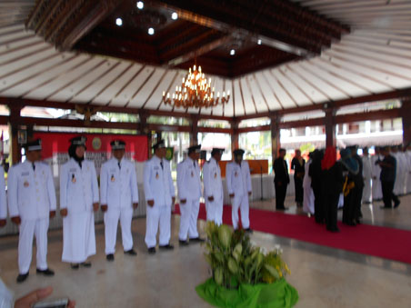 Bupati Bantul Lantik 730 Pejabat 'integritas moralitas dan jujur jadi gemblengan pelantikan