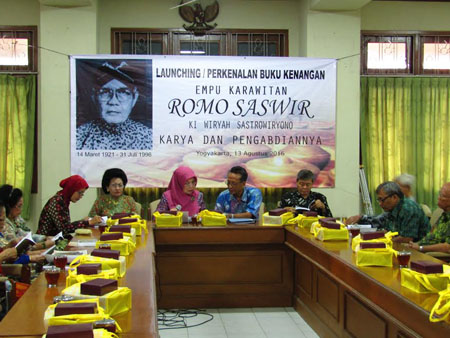 KARYA DAN PENGABDIAN EMPU KARAWITAN  KI WIRYAH SASTROWIRYONO