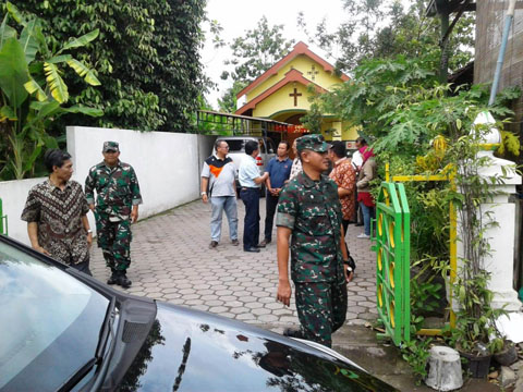 Pemkab Bantul Sambut  Natal & Tahun Baru 2019  Sidak Di Sejumlah Gereja Juga  Pospam Lalin