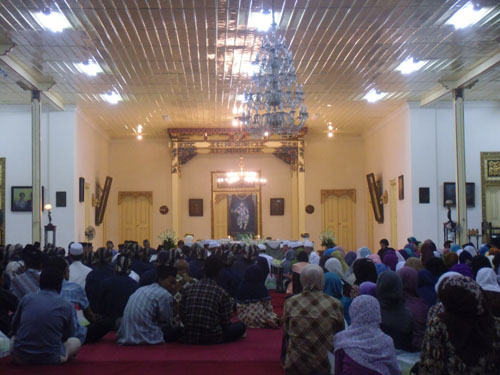 Tahlilan Adat Trdisi Ala Kraton Pakualaman, Ketika Sunuwun Sedho