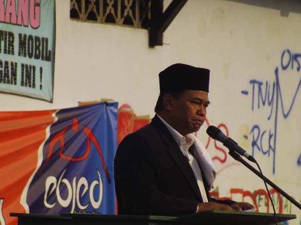 Slamet Abdullah dalam Khotib Iedul adha "Jangan Malu di Katakan Aptar 